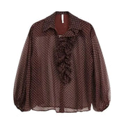 Camicia con maniche lunghe e colletto Donna Imperial - Follower SRL