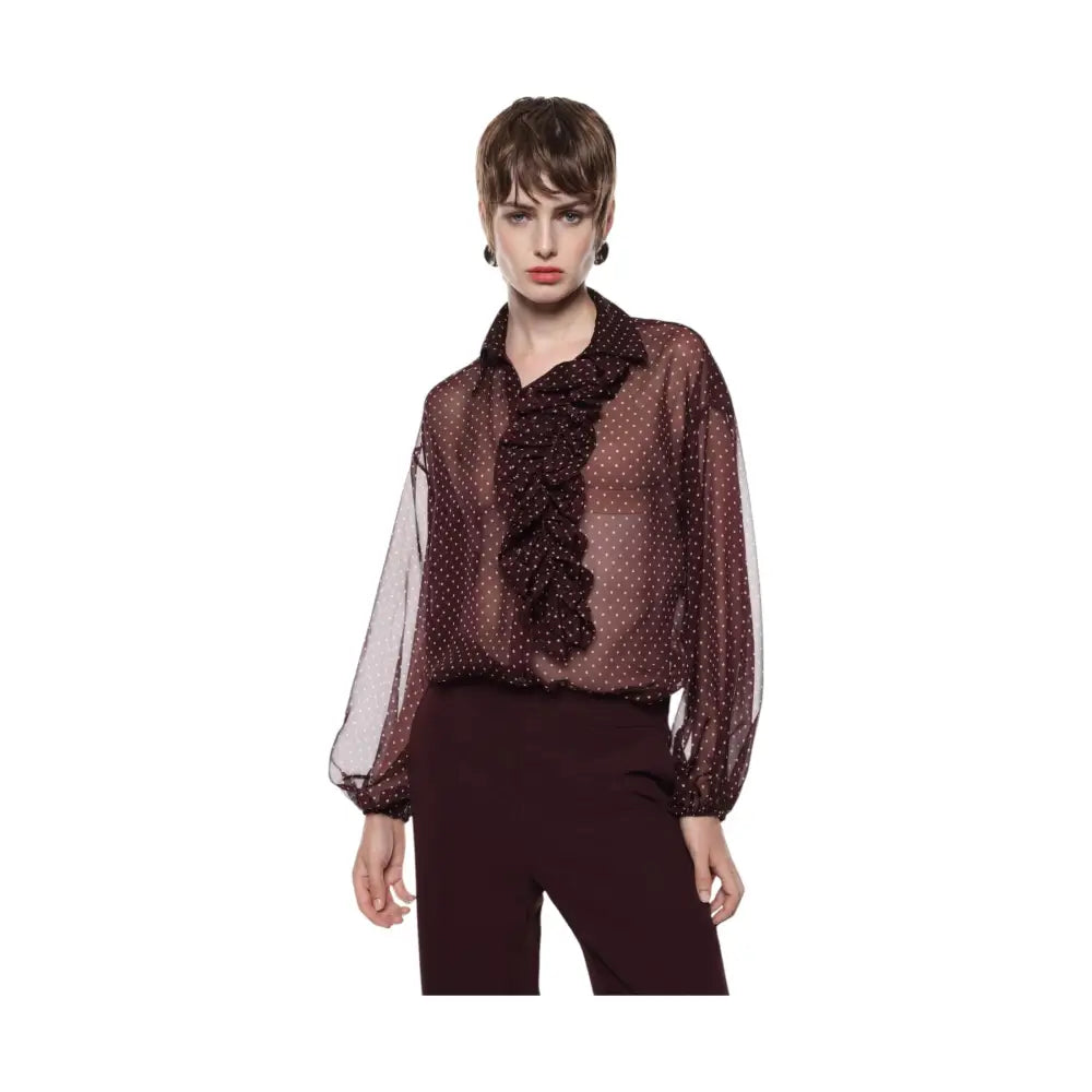 Camicia con maniche lunghe e colletto Donna Imperial Imperial