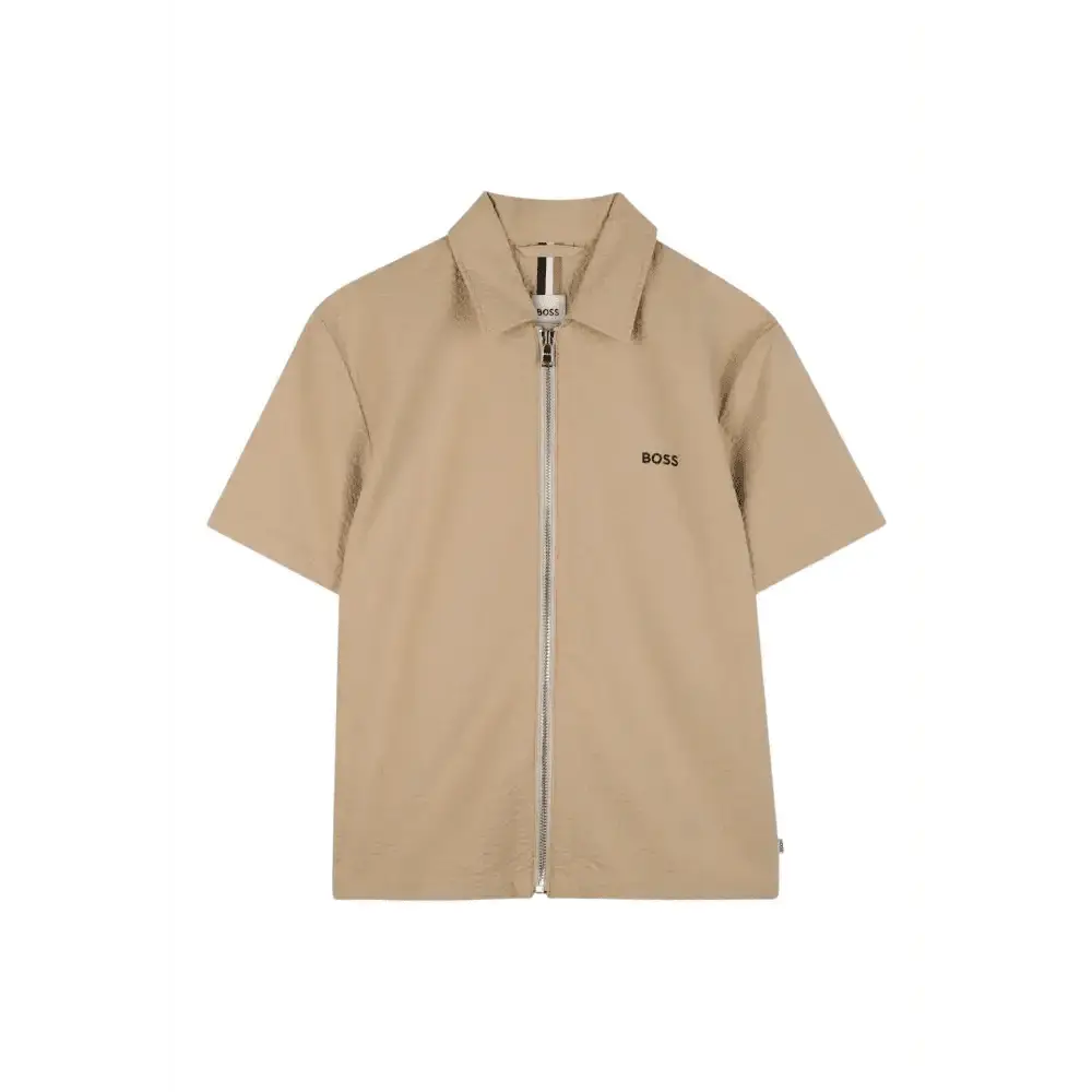 Camicia con zip Bambino Hugo Boss - Follower SRL