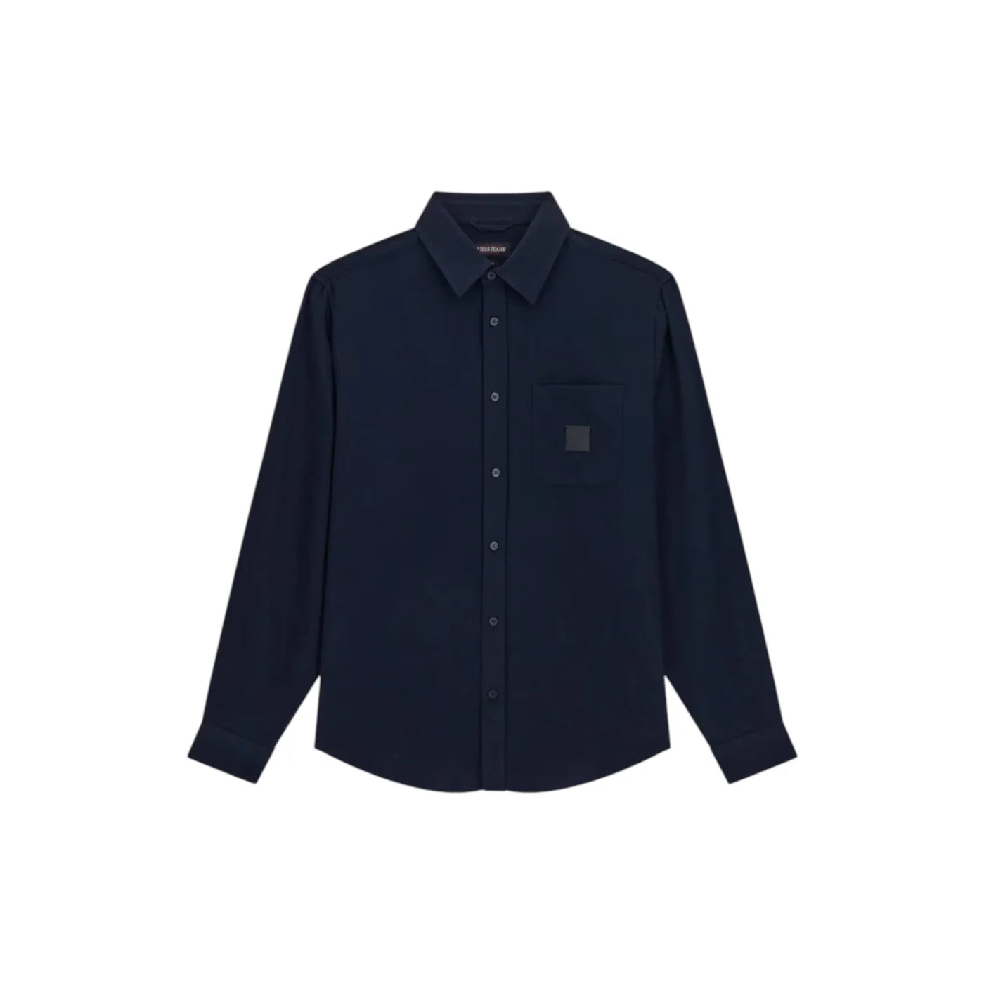 Camicia in flanella uomo blu guess - camicie