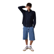Camicia in flanella uomo blu guess - camicie