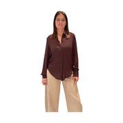 Camicia in viscosa con maniche lunghe Donna Imperial Imperial