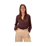 Camicia in viscosa con maniche lunghe Donna Imperial Imperial