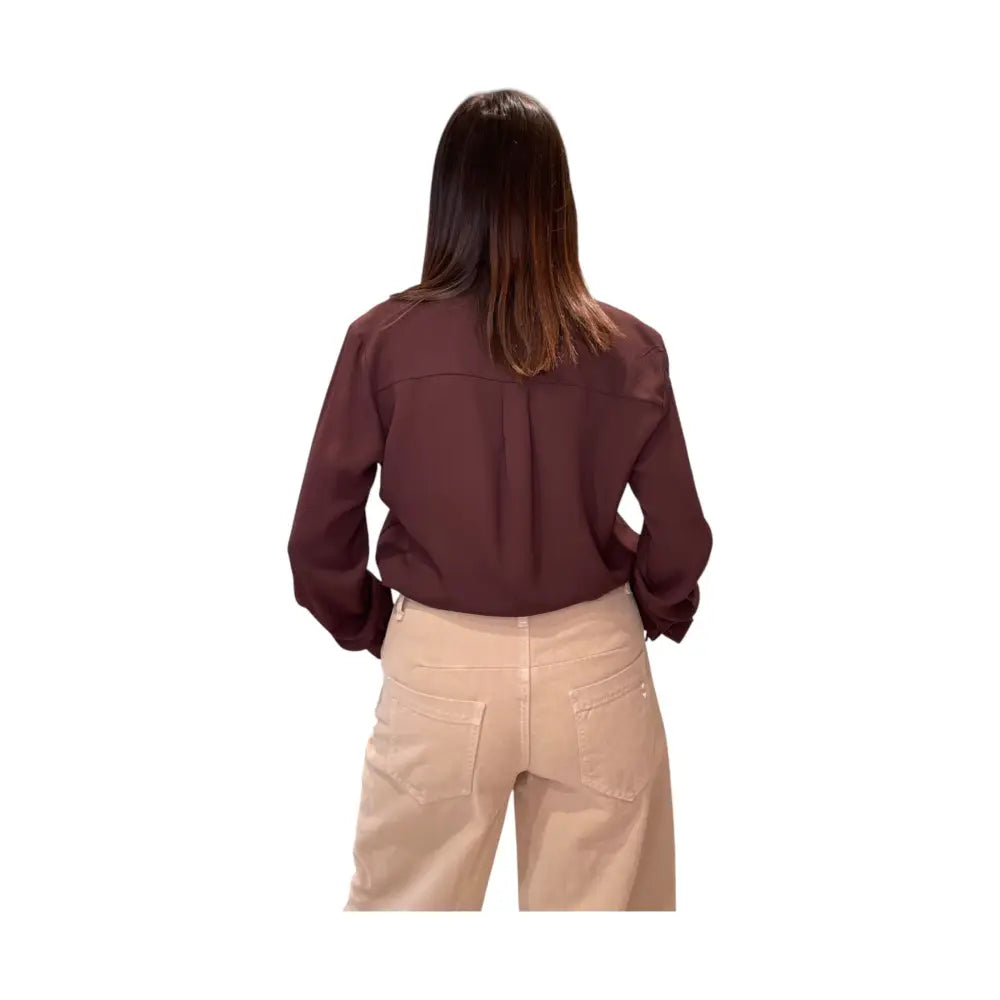 Camicia in viscosa con maniche lunghe Donna Imperial Imperial