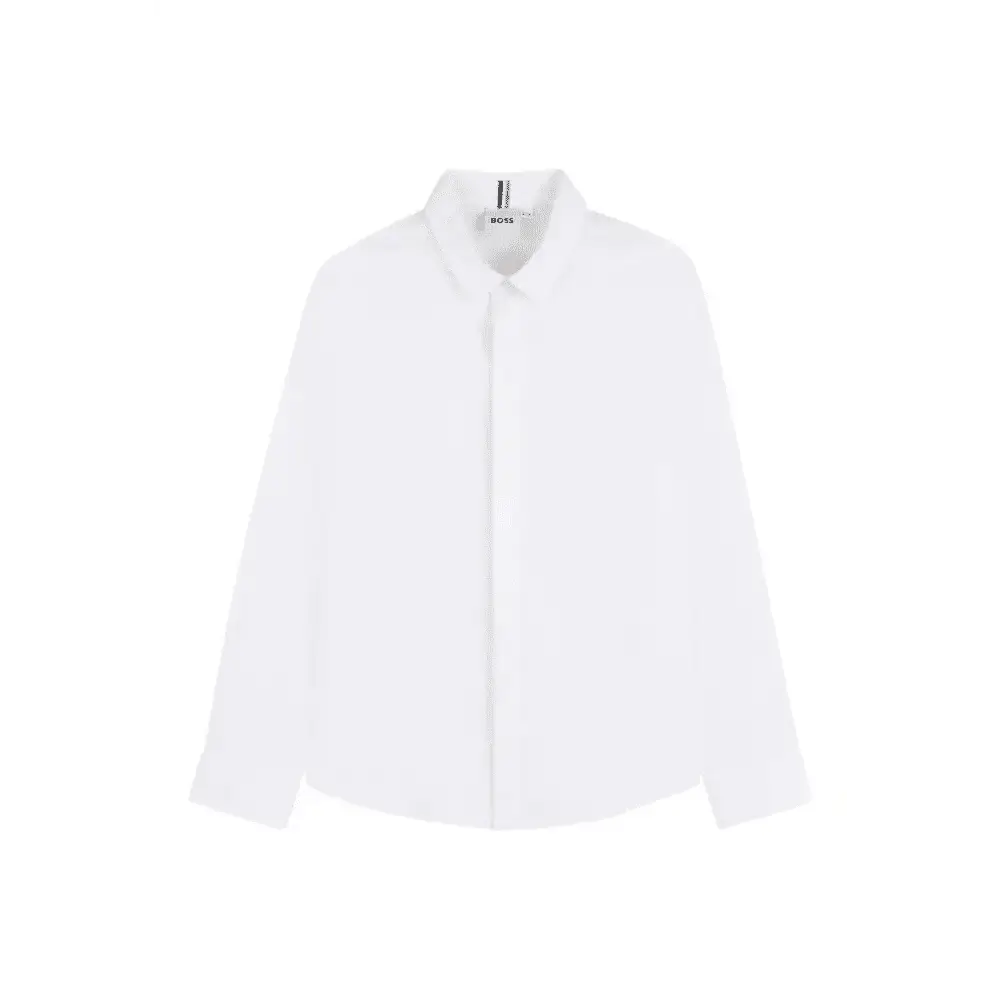 Camicia manica lunga Bambino Hugo Boss - Follower SRL