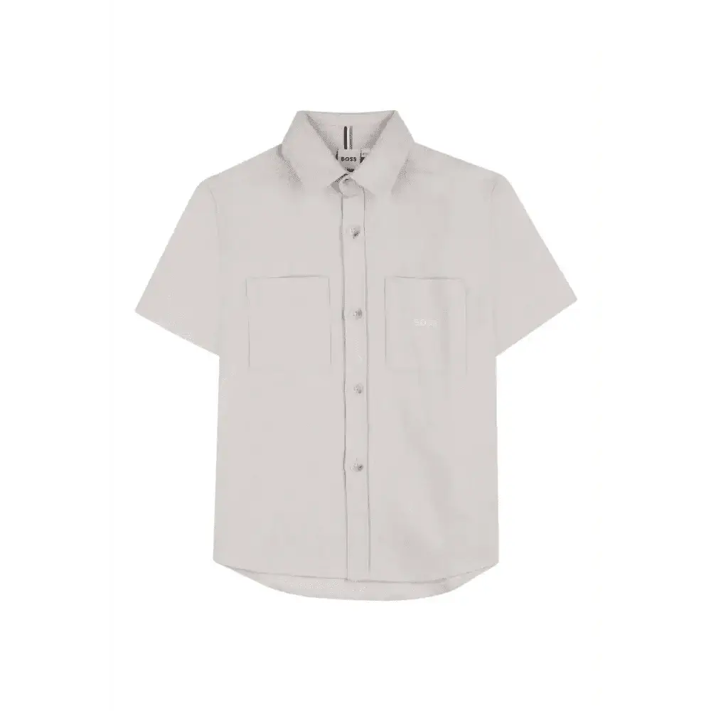 Camicia maniche corte Bambino Hugo Boss - Follower SRL