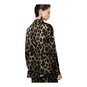 Camicia stampa animalier donna verde imperial - camicie