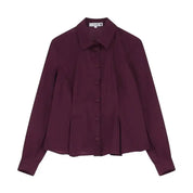 Camicia svasata con pince e colletto classico Donna Please - Follower SRL