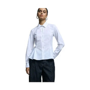 Camicia svasata con pince e colletto classico Donna Please - Follower SRL