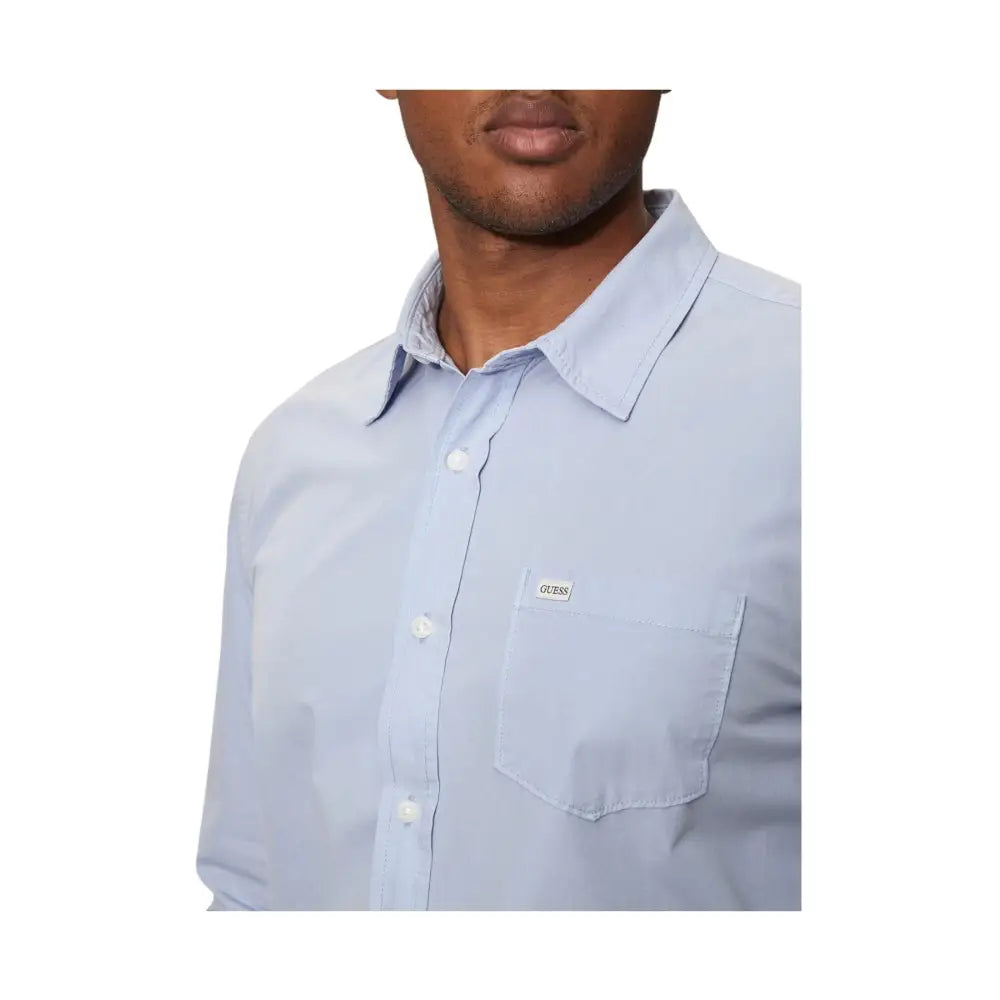 Camicia Uomo Guess Jeans con taschino Guess Jeans