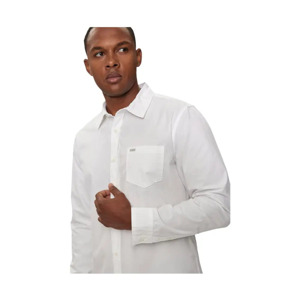 Camicia Uomo Guess Jeans con taschino Guess Jeans