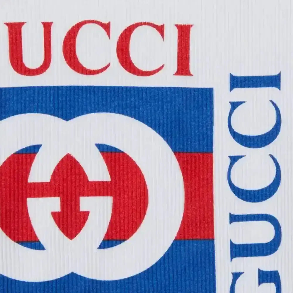 Canotta a coste Donna Gucci stampa gucci - Follower SRL