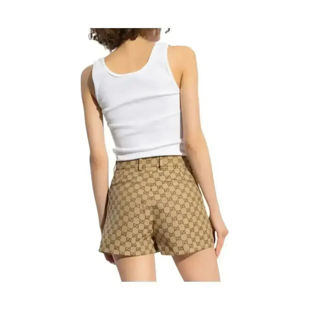 Canotta a coste Donna Gucci stampa gucci - Follower SRL