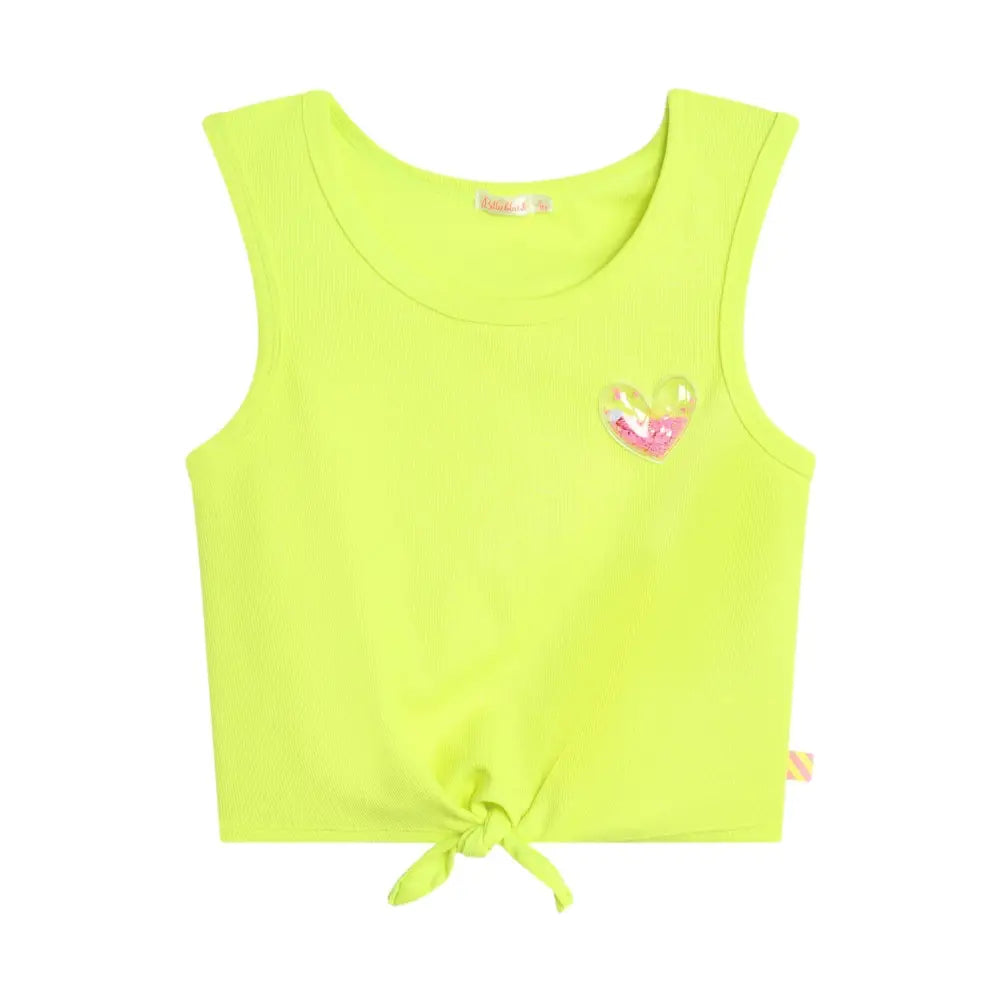 Canotta Bambina Billieblush a coste Billieblush