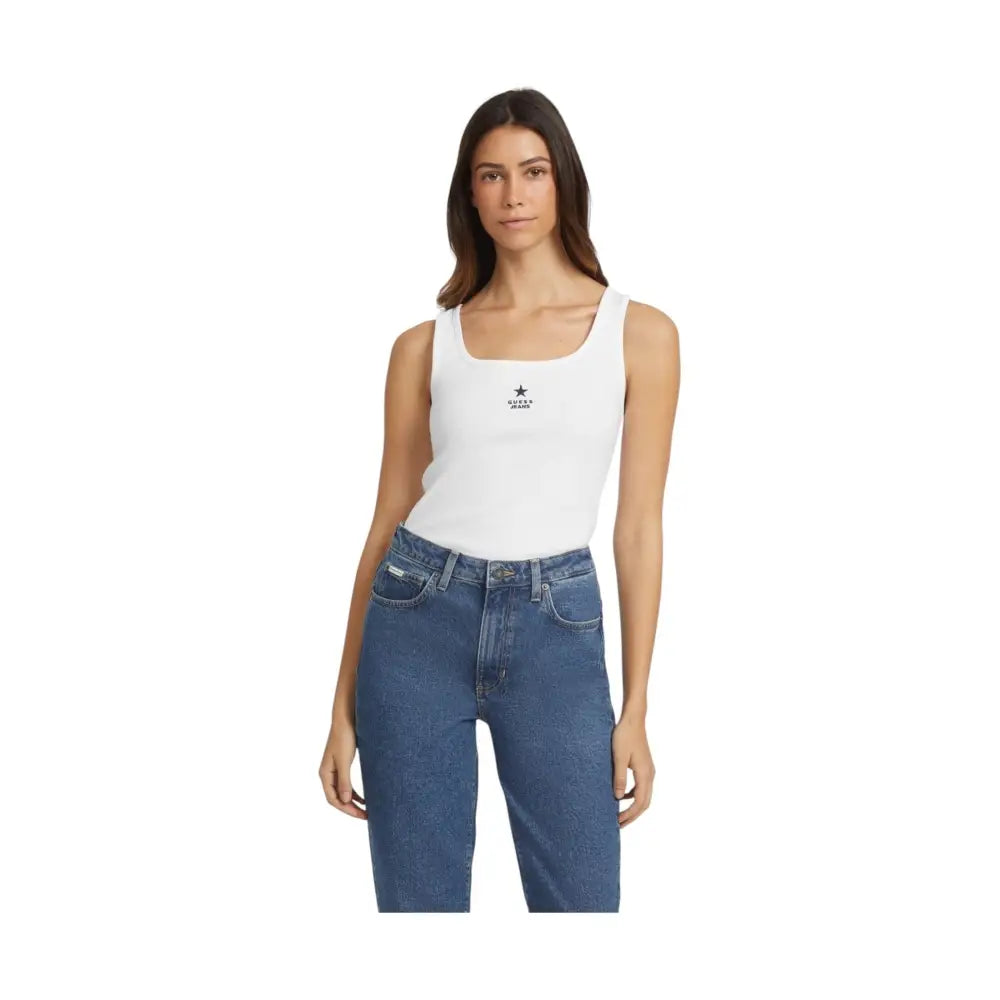 Canotta con stella ricamata Donna Guess Jeans Guess Jeans