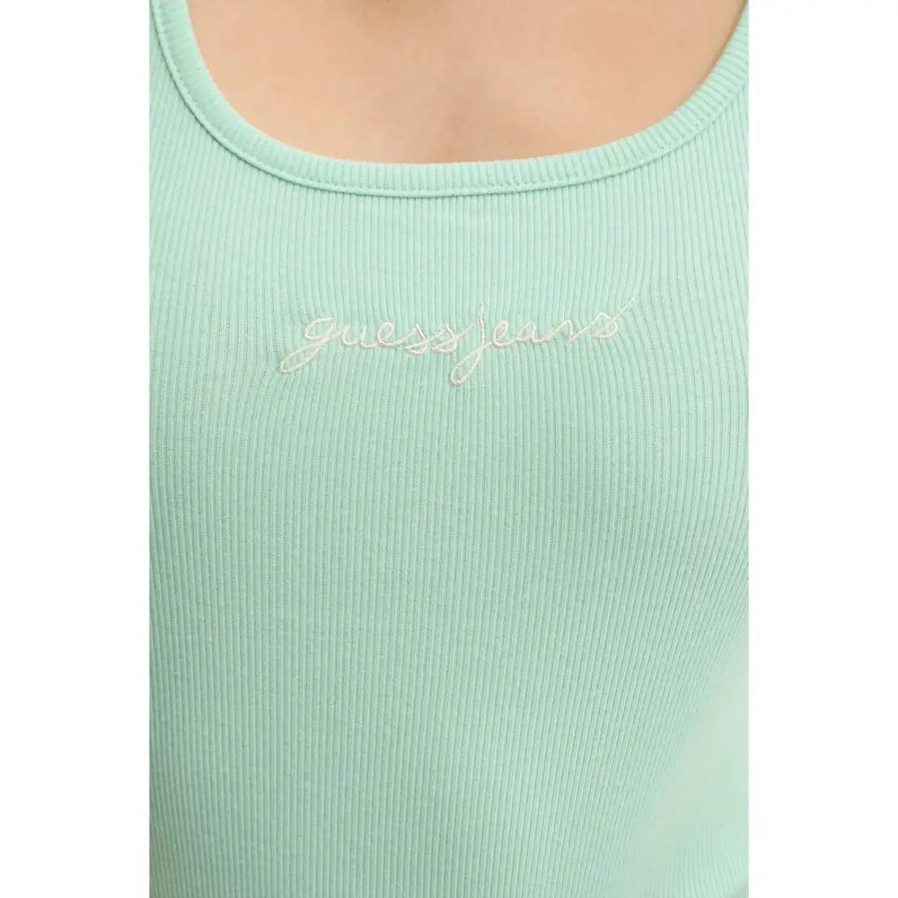 Canotta Donna Guess Jeans a costine Guess Jeans