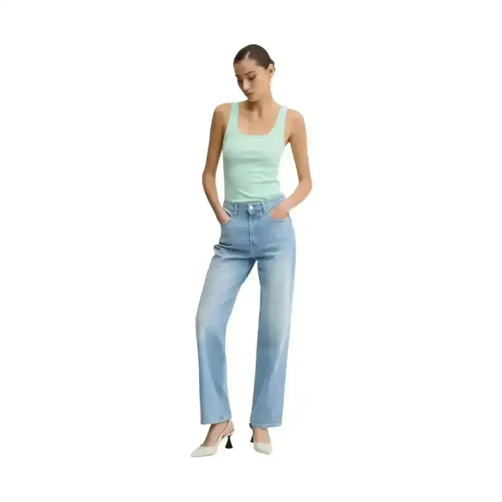 Canotta Donna Guess Jeans a costine - Follower SRL
