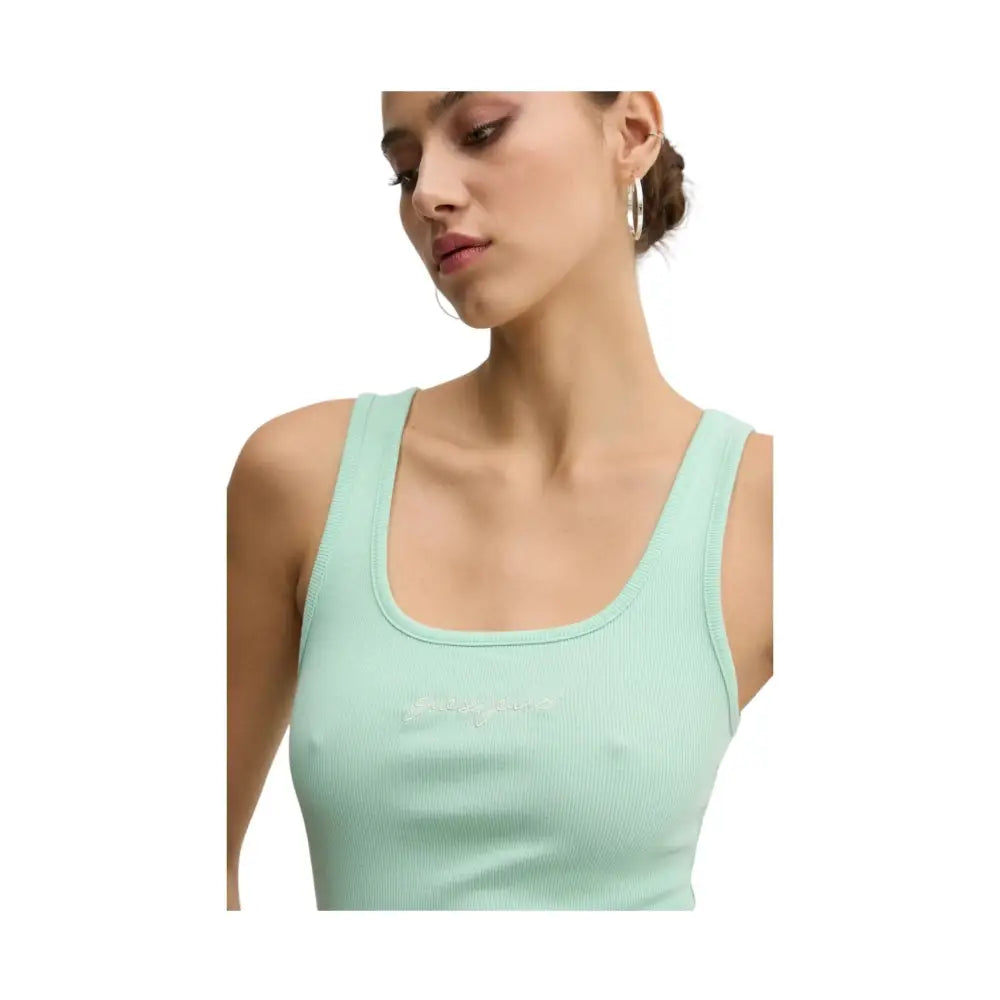 Canotta Donna Guess Jeans a costine Guess Jeans