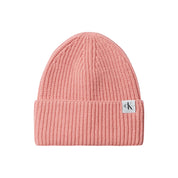Cappello a costine monogram unisex rosa calvin klein - l/xl - cappelli