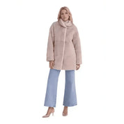 Cappotto in pelliccia di media lunghezza Donna Frime - Follower SRL