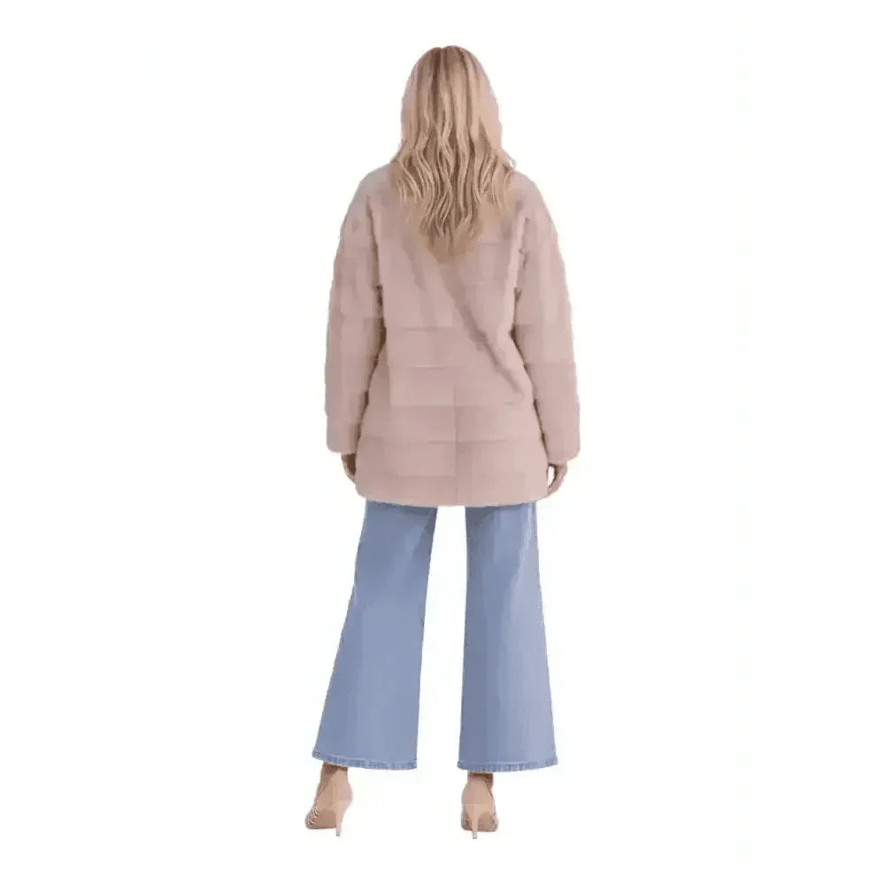 Cappotto in pelliccia di media lunghezza Donna Frime - Follower SRL