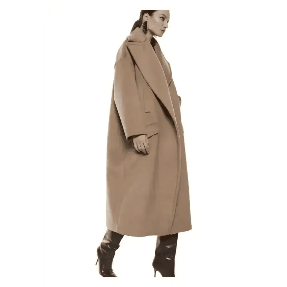 Cappotto over con maxi revers e tasche Donna Imperial - Follower SRL