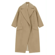 Cappotto over con maxi revers e tasche Donna Imperial - Follower SRL