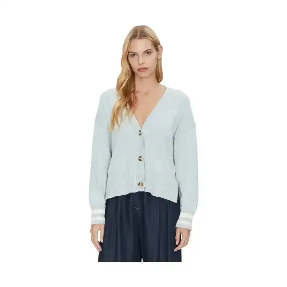 Cardigan Donna Guess Jeans varsity logo ricamato - Follower SRL