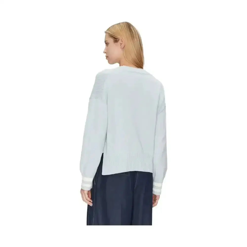 Cardigan Donna Guess Jeans varsity logo ricamato - Follower SRL