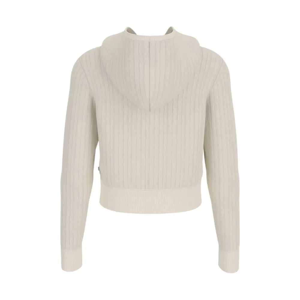 Cardigan in maglia a trecce con cappuccio Donna Guess Jeans Guess Jeans