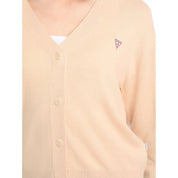 Cardigan mini logo triangolo Donna Guess Jeans Guess Jeans