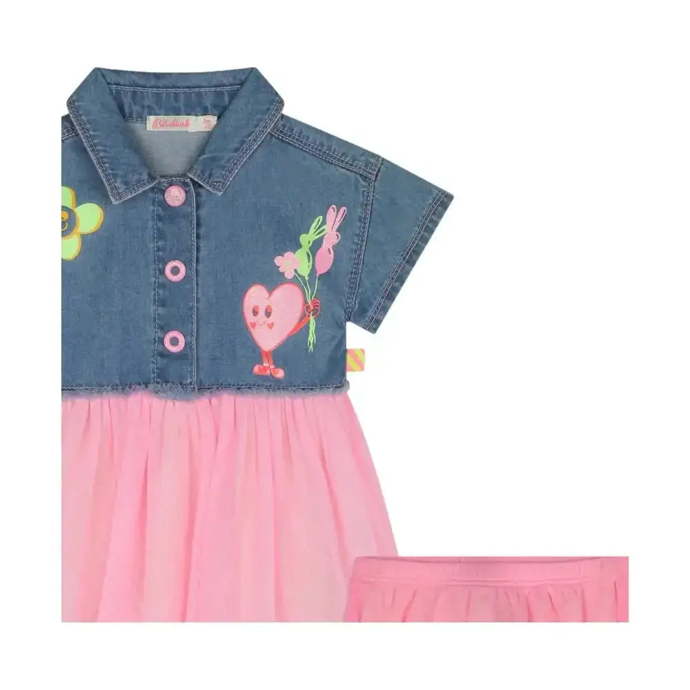 Competo Bambina Billieblush Vestito e bloomer - Follower SRL
