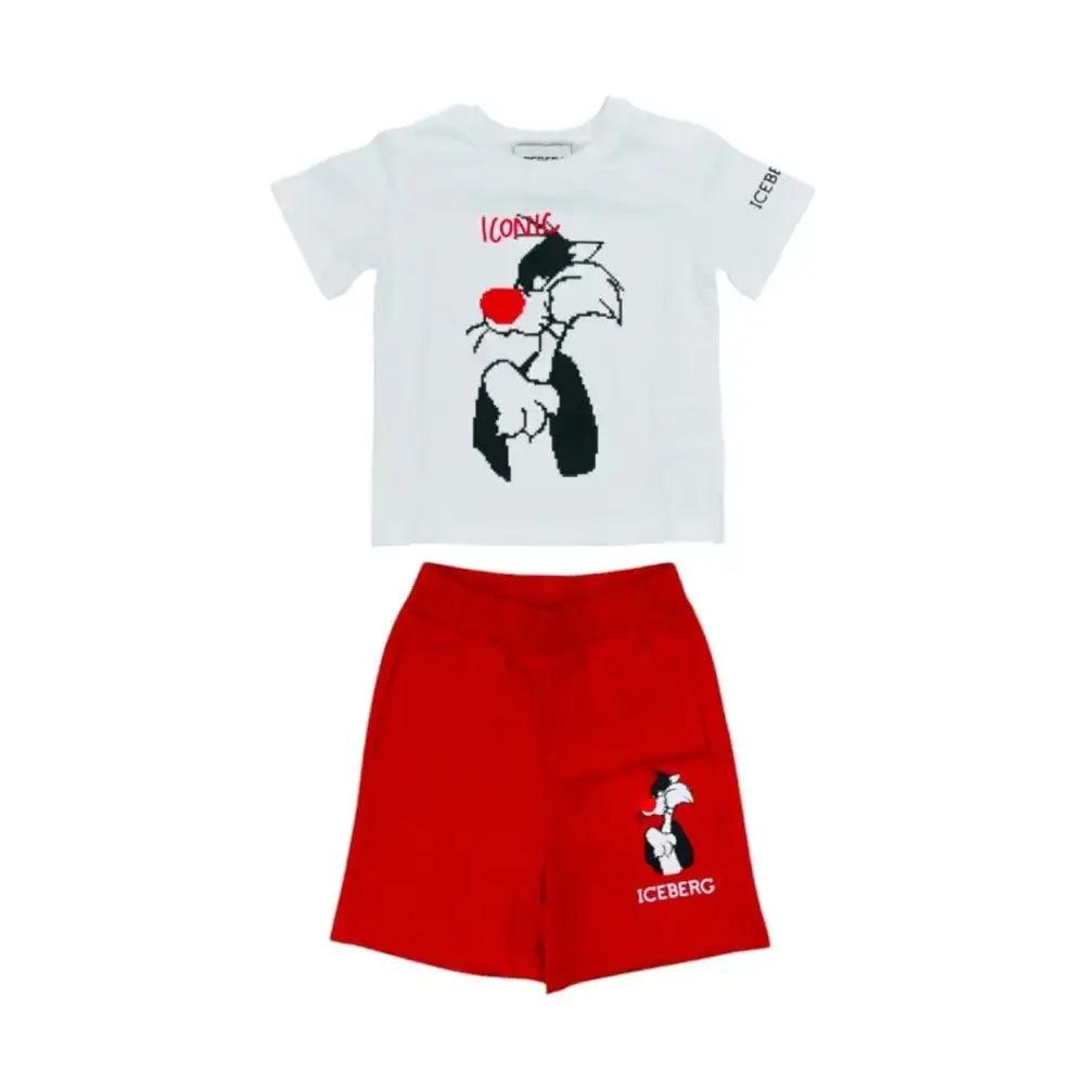 Completo 2 pezzi Bambino Iceberg T-shirt + shorts - Follower SRL