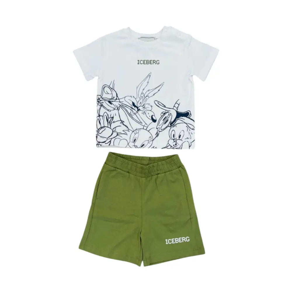 Completo 2 pezzi Bambino Iceberg T-shirt + shorts Iceberg