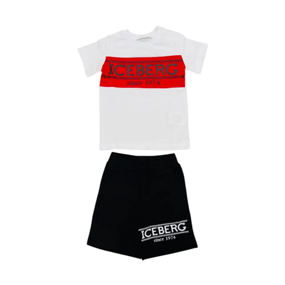 Completo 2 pezzi Bambino Iceberg T-shirt + shorts Iceberg