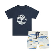 Completo 2 pezzi Bambino Timberland T-shirt + shorts Timberland