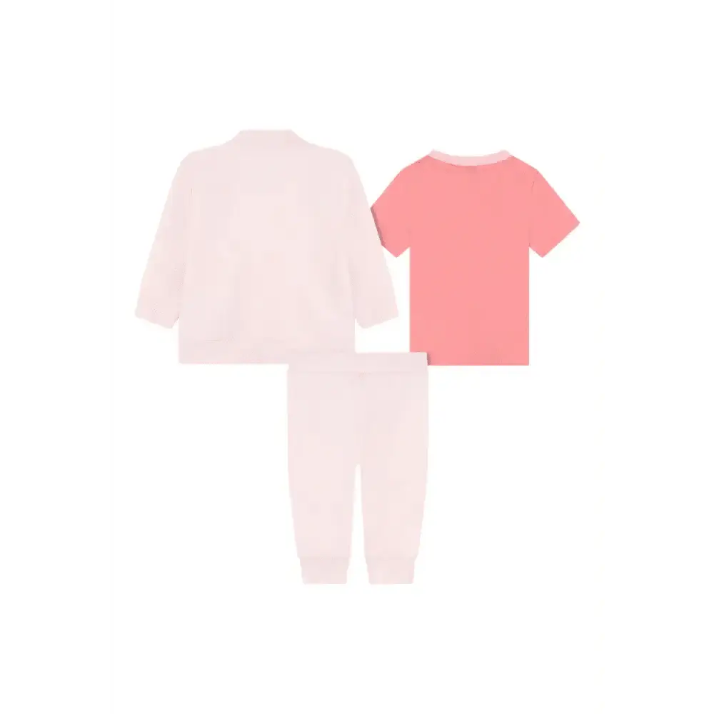Completo Bambina Hugo Boss T-shirt, pantaloni e cardigan - Follower SRL