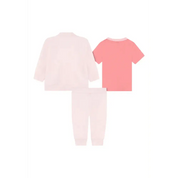 Completo Bambina Hugo Boss T-shirt, pantaloni e cardigan - Follower SRL