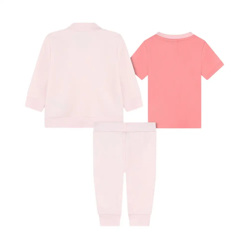 Completo Bambina Hugo Boss T-shirt, pantaloni e cardigan Hugo Boss