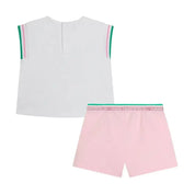 Completo Bambina Karl Lagerfeld Set pantaloncini e t-shirt - Follower SRL