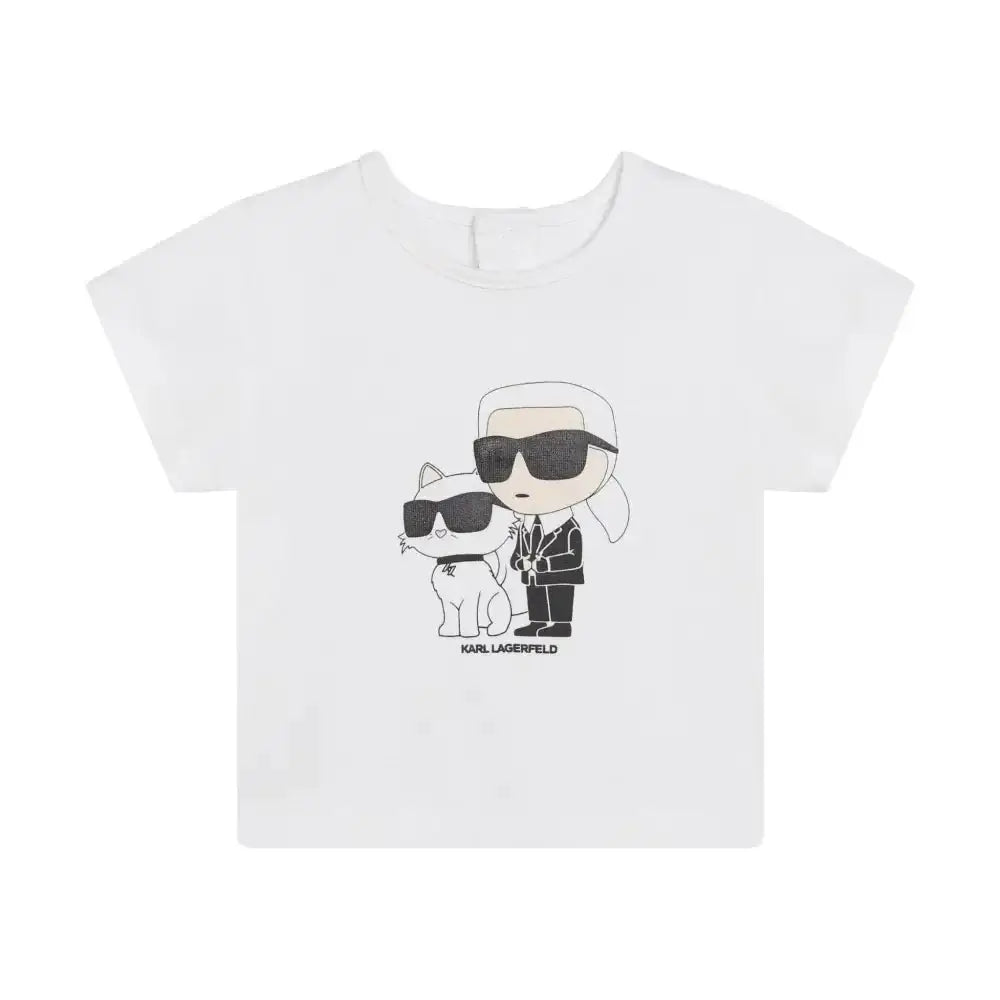 Completo Bambina Karl Lagerfeld Set t-shirt e leggings - Follower SRL