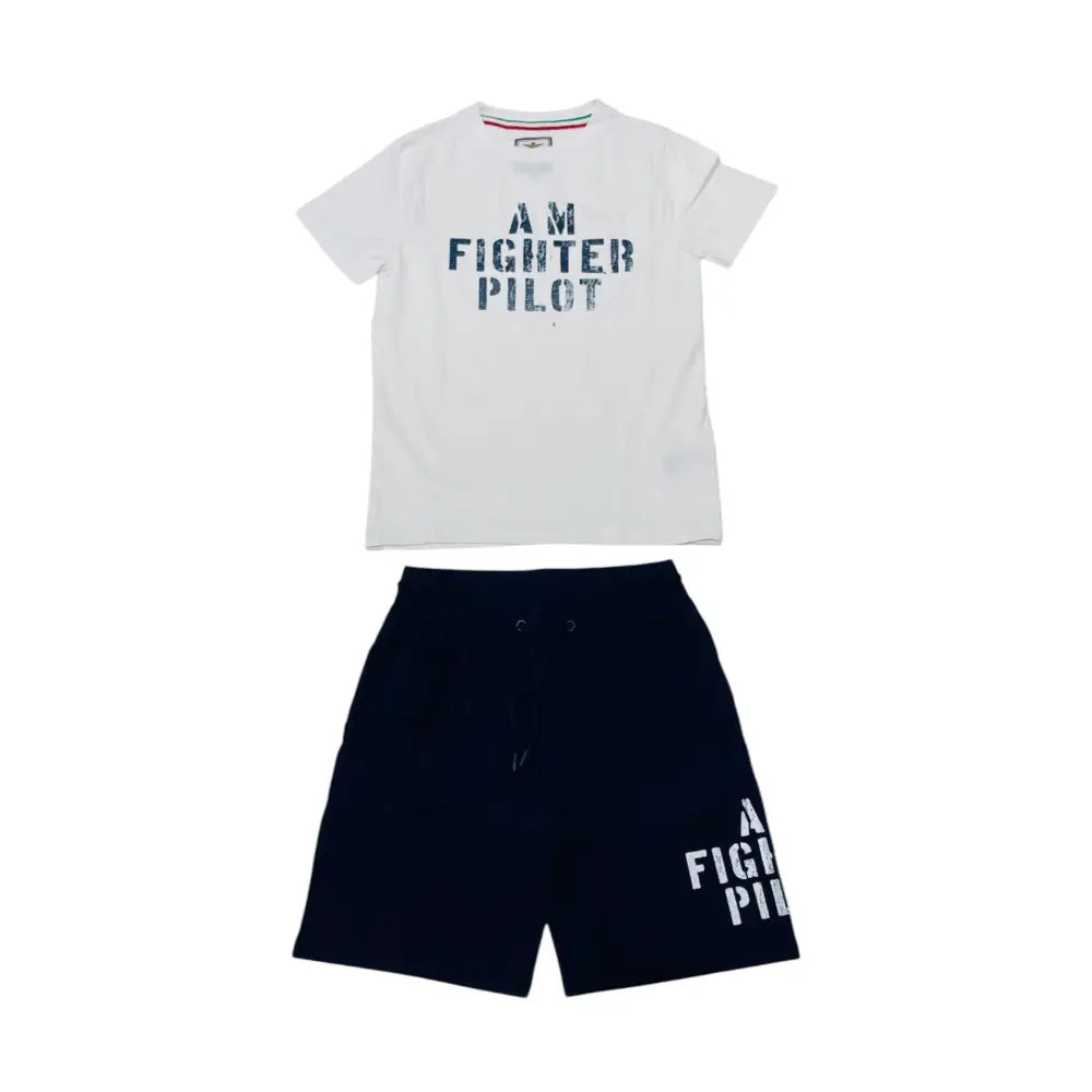 Completo Bambino Aeronautica Militare T-shirt e Shorts Aeronautica Militare