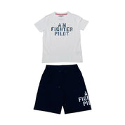 Completo Bambino Aeronautica Militare T-shirt e Shorts Aeronautica Militare