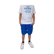Completo Bambino Aeronautica Militare T-shirt e Shorts - Follower SRL