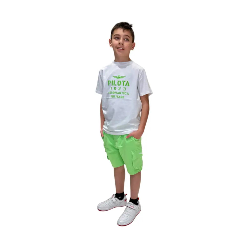 Completo Bambino Aeronautica Militare T-shirt e Shorts Aeronautica Militare