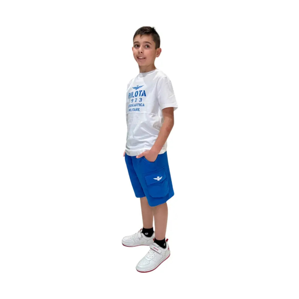 Completo Bambino Aeronautica Militare T-shirt e Shorts Aeronautica Militare