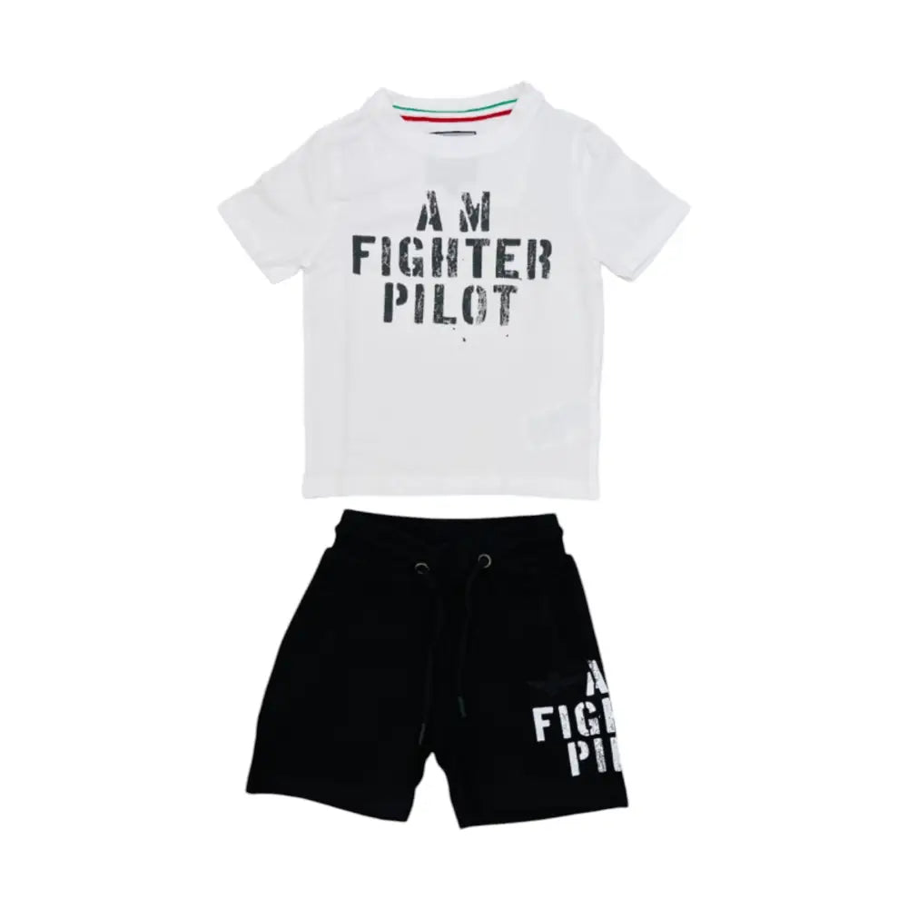 Completo Bambino Aeronautica Militare T-shirt e Shorts Aeronautica Militare