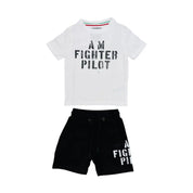 Completo Bambino Aeronautica Militare T-shirt e Shorts Aeronautica Militare