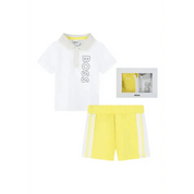 Completo Bambino Hugo Boss polo + shorts - Follower SRL