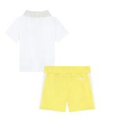 Completo Bambino Hugo Boss polo + shorts Hugo Boss